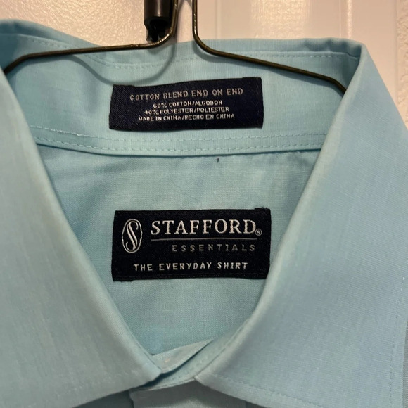Men’s Blue “The Everyday Wear” Stafford Shirt - Picture 2 of 3